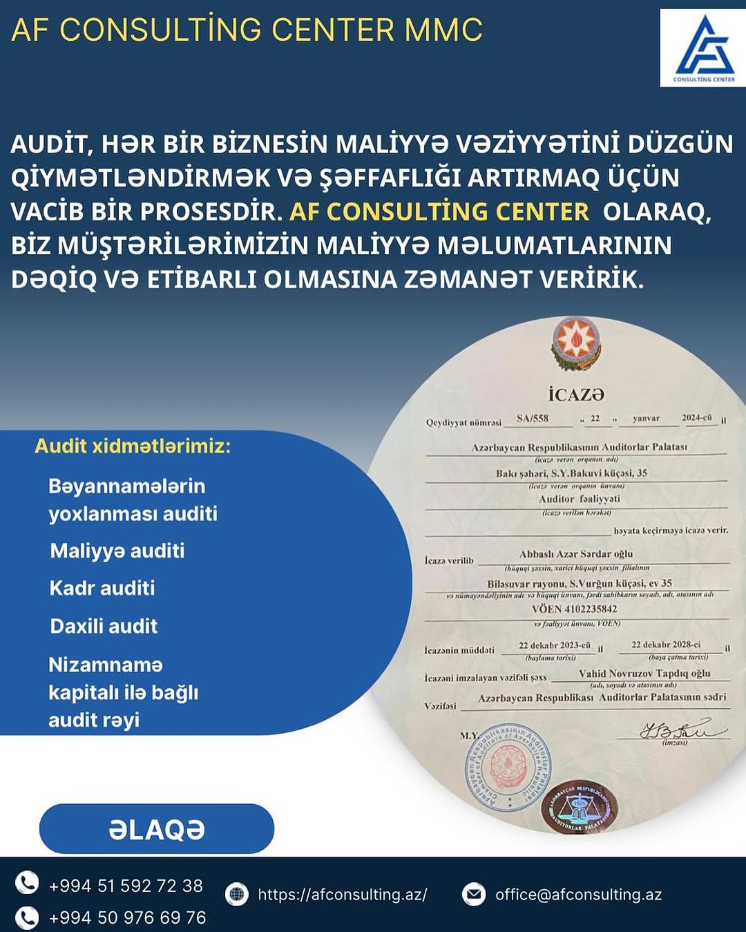 Şirkət rəhbərləri, diqqətinizə!